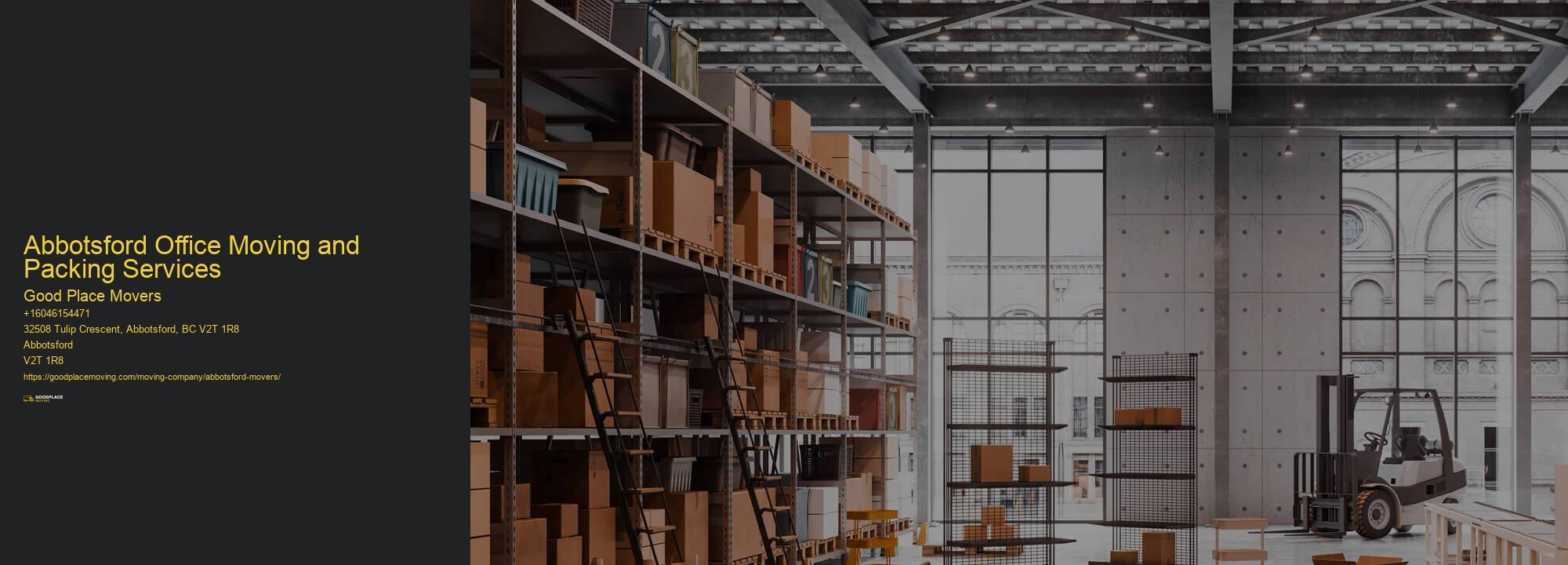 Abbotsford Office Moving and Packing Services
