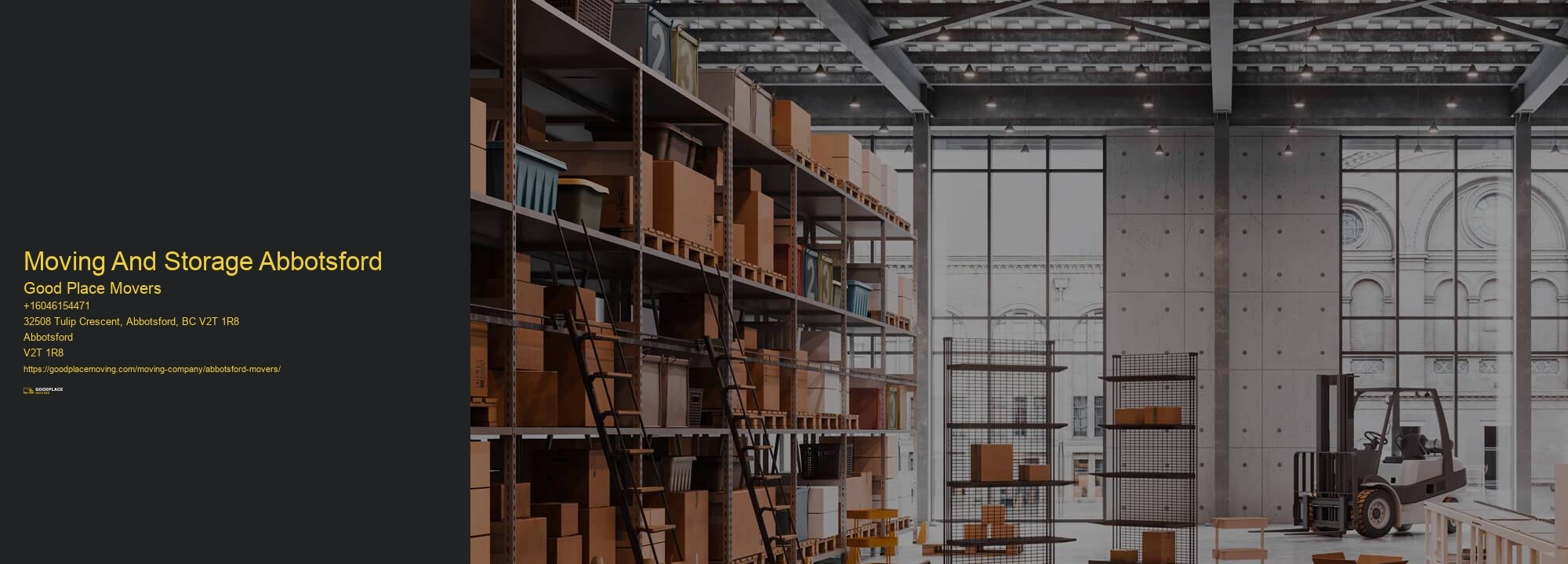 Moving And Storage Abbotsford