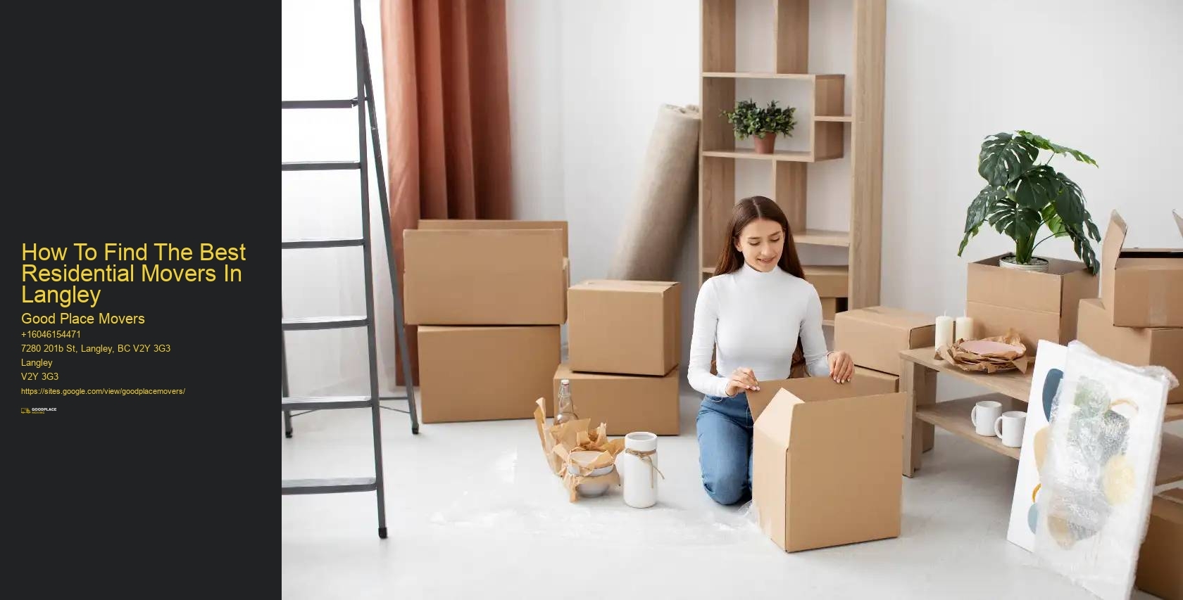 How To Find The Best Residential Movers In Langley