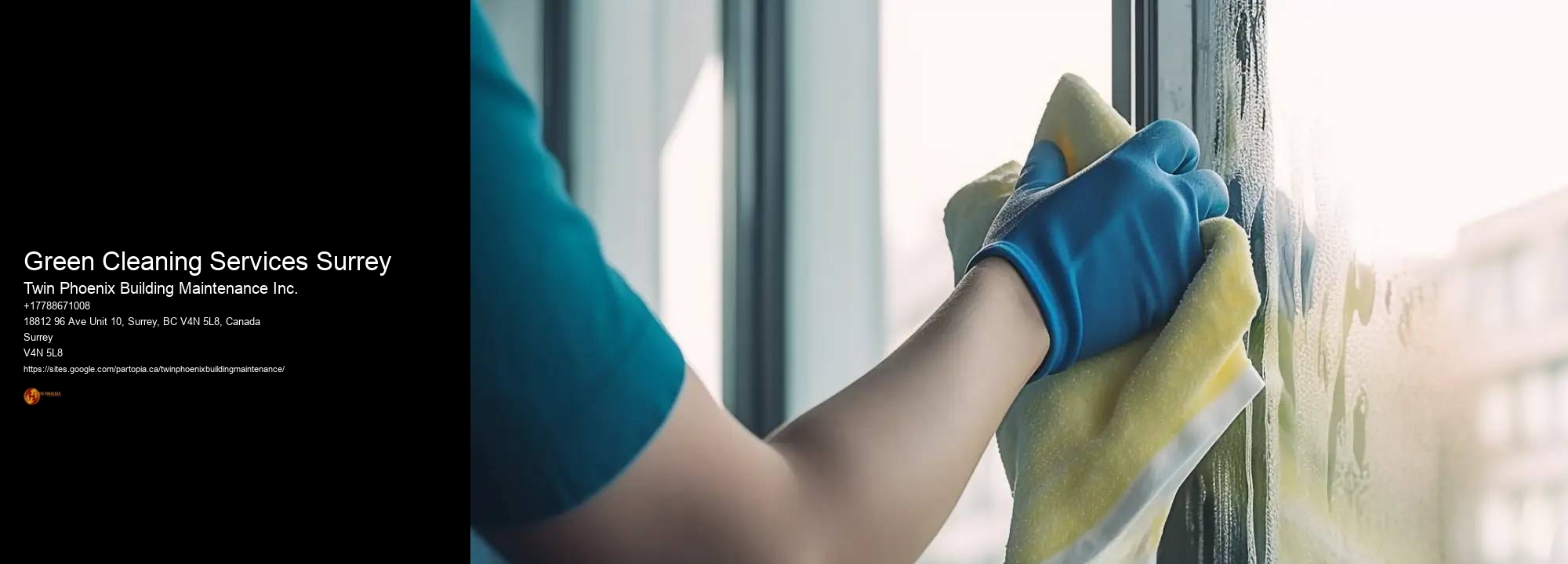 Green Cleaning Services Surrey