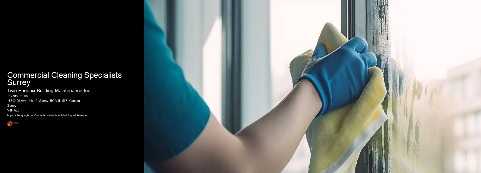 Commercial Cleaning Specialists Surrey