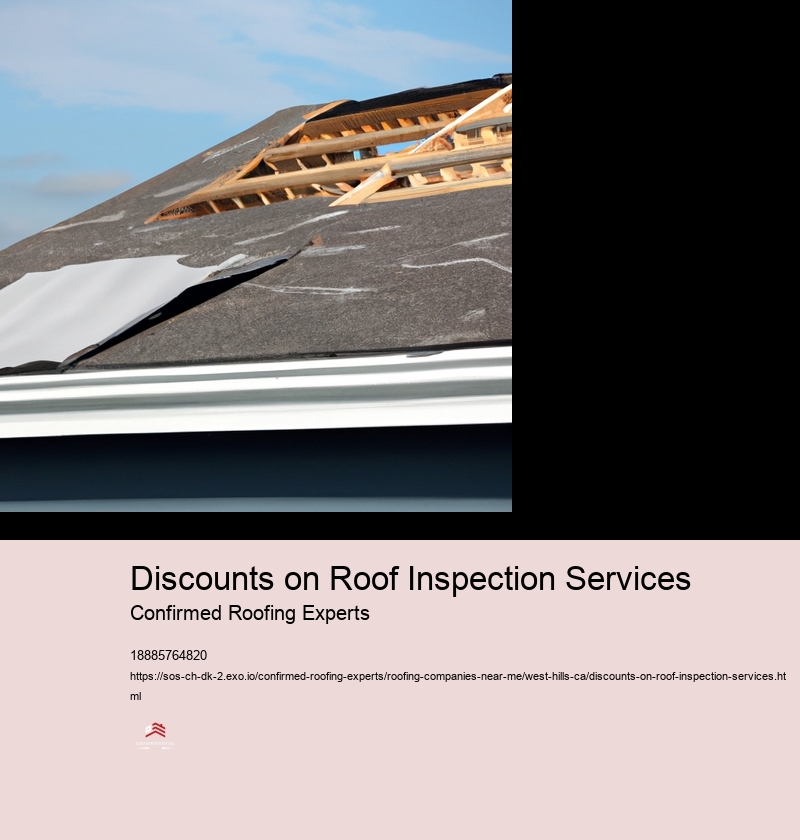 Discounts on Roof Inspection Services