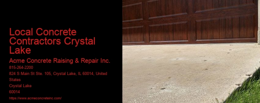 Local Concrete Contractors Crystal Lake