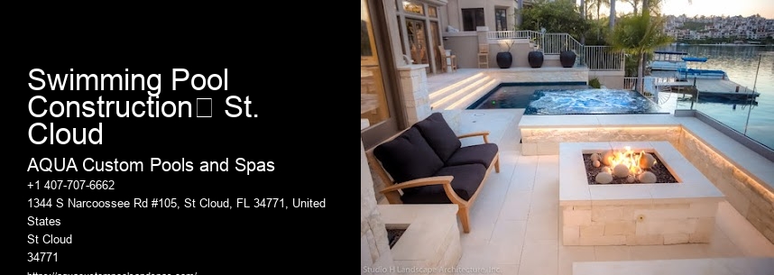 Swimming Pool Construction​ St. Cloud