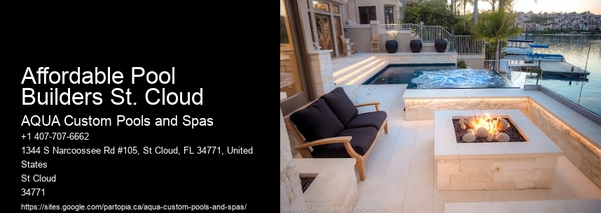 Affordable Pool Builders St. Cloud
