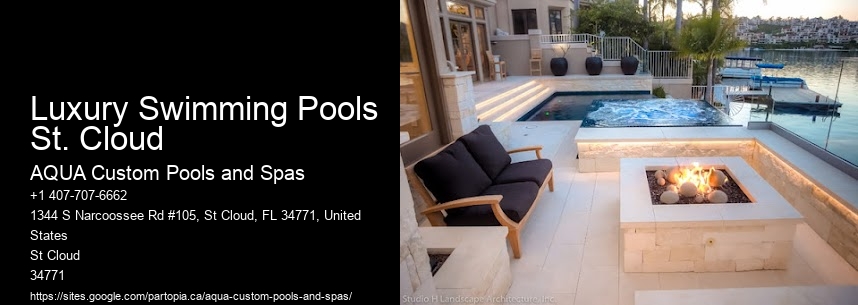 Luxury Swimming Pools St. Cloud