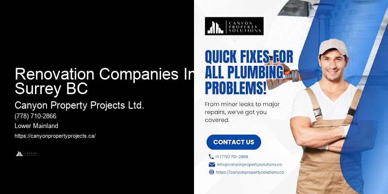 Renovation Companies In Surrey BC