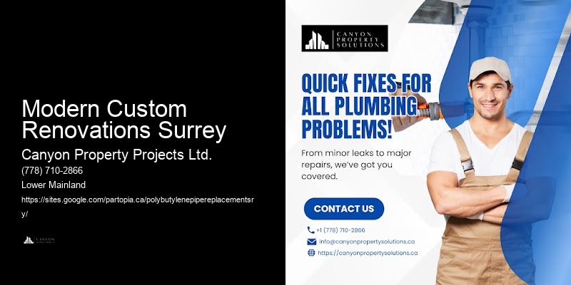 Modern Custom Renovations Surrey