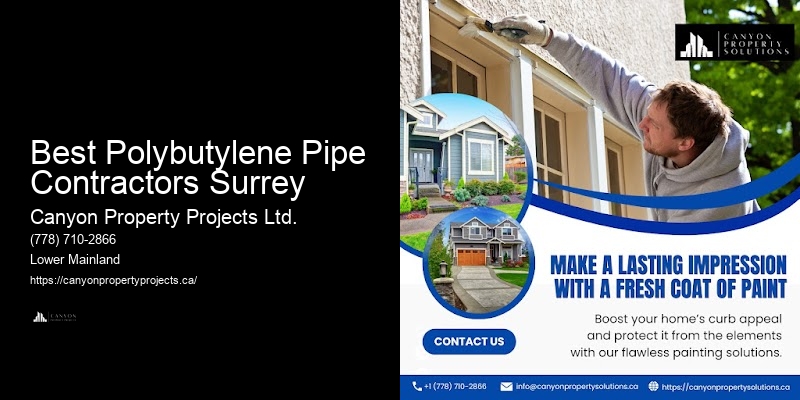 Best Polybutylene Pipe Contractors Surrey Polybutylene Plumbing Repair Specialists