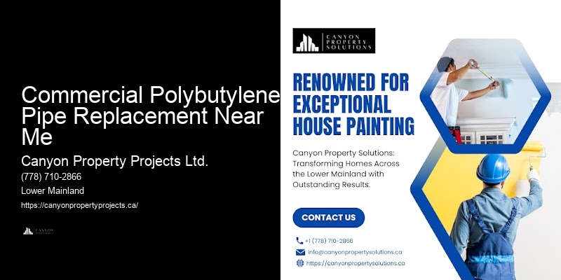 Local Experts in Polybutylene Replacement Commercial Polybutylene Pipe Replacement Near Me