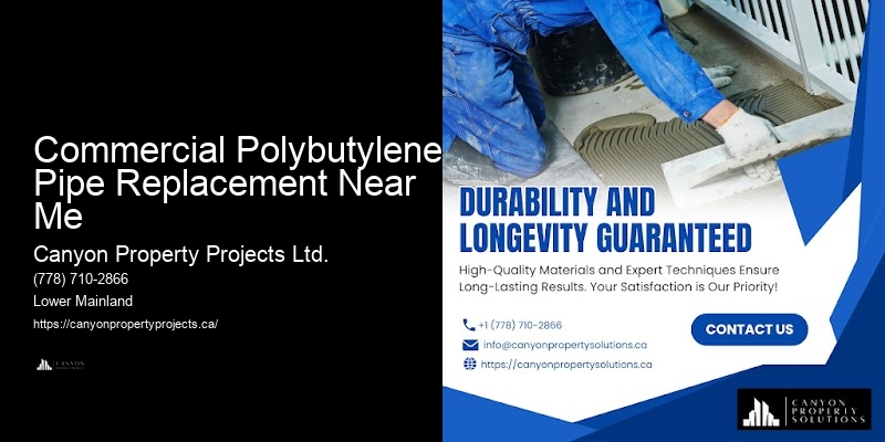 Best Polybutylene Pipe Replacement Solutions Commercial Polybutylene Pipe Replacement Near Me