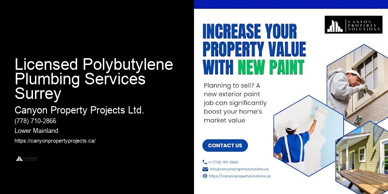 Polybutylene Plumbing Leak Detection Licensed Polybutylene Plumbing Services Surrey