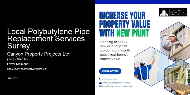 Polybutylene Plumbing Warranties Local Polybutylene Pipe Replacement Services Surrey