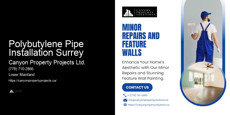 Polybutylene Pipe Installation Costs Polybutylene Pipe Installation Surrey