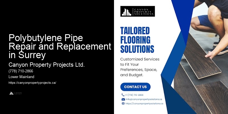 Professional Polybutylene Pipe Replacement for Residential Properties