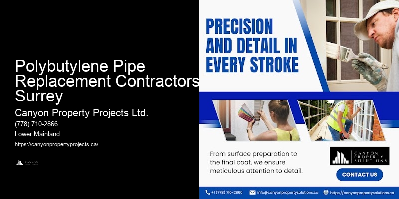 Quick Polybutylene Pipe Replacement Polybutylene Pipe Replacement Contractors Surrey