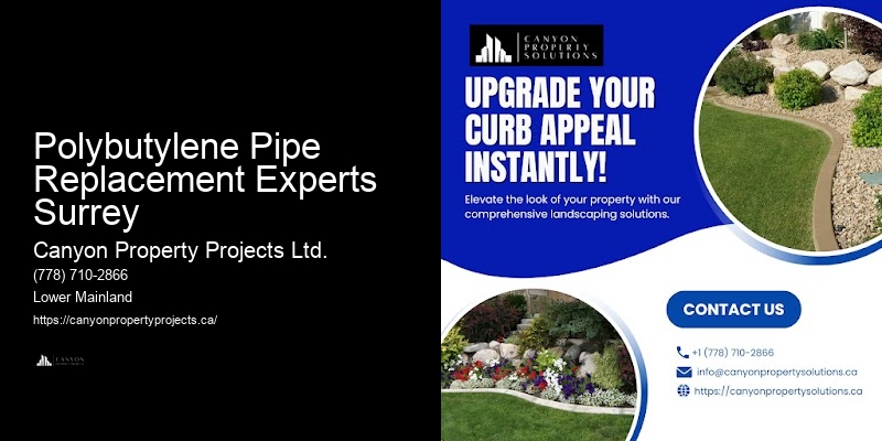 Emergency Polybutylene Pipe Repair Polybutylene Pipe Replacement Experts Surrey