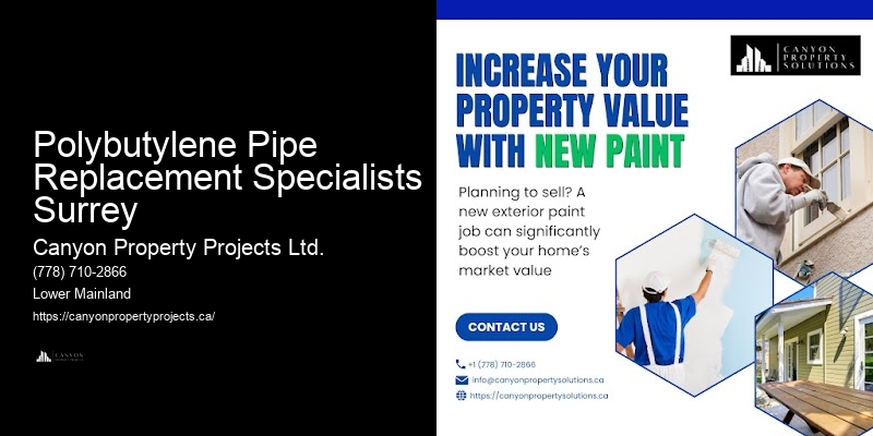 Polybutylene Pipe Service Comparisons Polybutylene Pipe Replacement Specialists Surrey