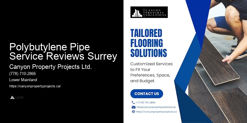 Polybutylene Pipe Servicing Polybutylene Pipe Service Reviews Surrey
