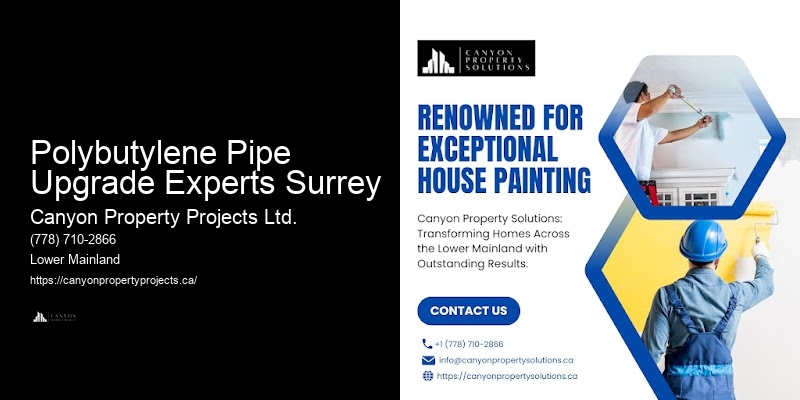 Local Experts for Polybutylene Pipes Polybutylene Pipe Upgrade Experts Surrey