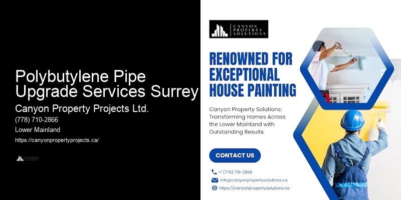 Experienced Polybutylene Pipe Contractors Polybutylene Pipe Upgrade Services Surrey
