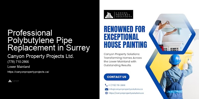 Emergency Polybutylene Plumbing Services Professional Polybutylene Pipe Replacement in Surrey