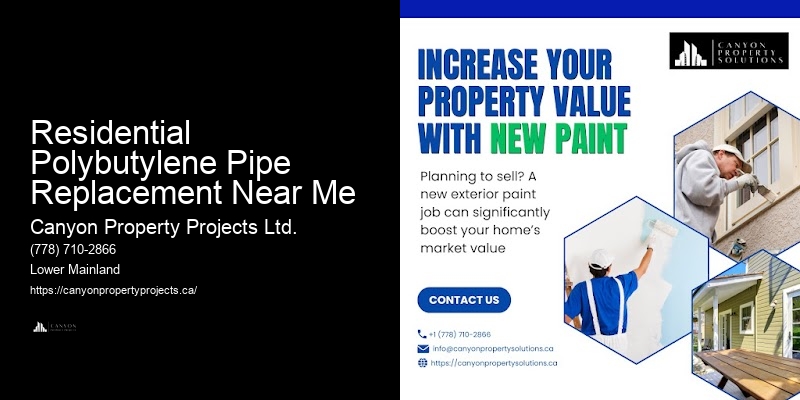 Polybutylene Replacement for New Homeowners Residential Polybutylene Pipe Replacement Near Me