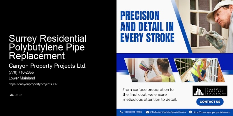 Experienced Polybutylene Pipe Replacement Surrey Residential Polybutylene Pipe Replacement