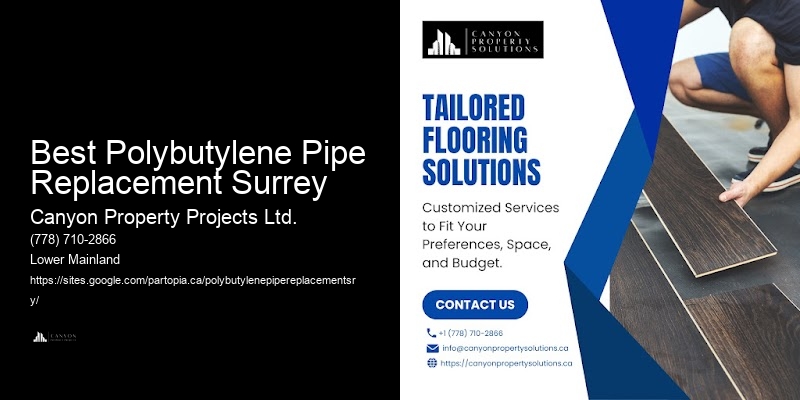 Best Polybutylene Pipe Replacement Surrey Plumbing Advice for Polybutylene