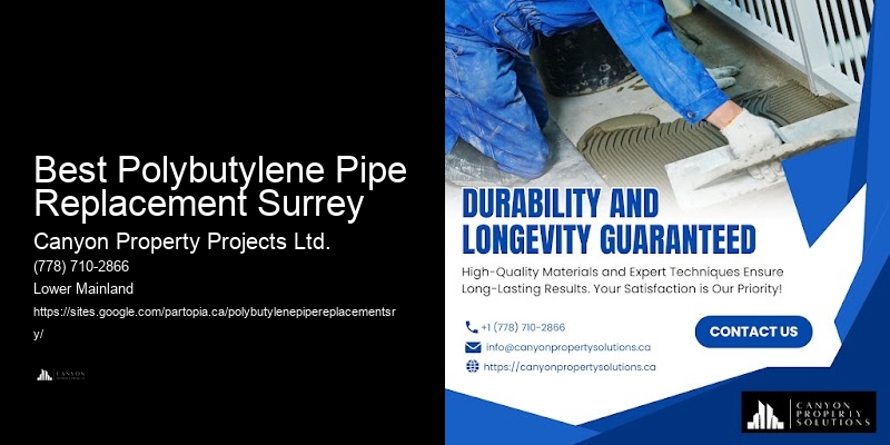 Best Polybutylene Pipe Replacement Surrey’s Top Polybutylene Pipe Companies