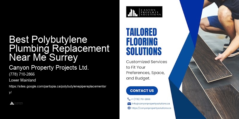 Polybutylene Pipe Replacement for Health and Safety Best Polybutylene Plumbing Replacement Near Me Surrey