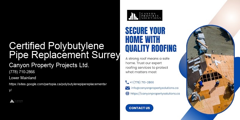 Polybutylene Pipe Replacement Recommendations Certified Polybutylene Pipe Replacement Surrey
