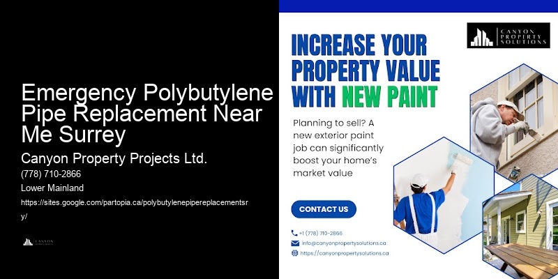 Polybutylene Pipe Retrofit Services Emergency Polybutylene Pipe Replacement Near Me Surrey