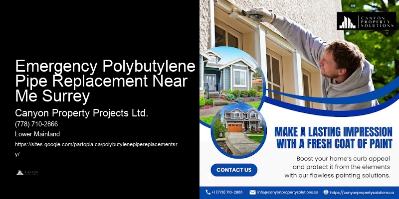 Emergency Polybutylene Pipe Replacement Near Me Surrey Polybutylene Pipe Replacement Offers