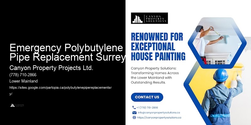 Emergency Polybutylene Pipe Replacement Surrey Polybutylene Pipe Issue Resolution