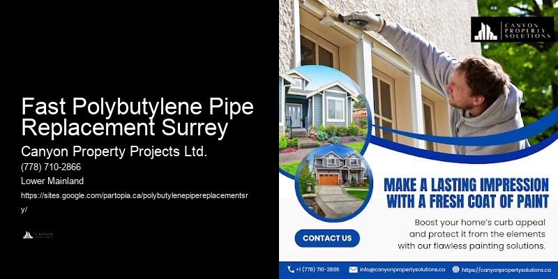 Polybutylene Pipe Replacement Project Fast Polybutylene Pipe Replacement Surrey