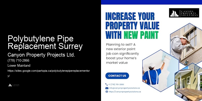 Polybutylene Pipe Replacement Surrey Polybutylene Plumbing Replacements