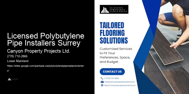 Polybutylene Pipe Replacement Near Me Licensed Polybutylene Pipe Installers Surrey