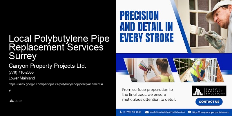 Residential Polybutylene Pipe Replacement Local Polybutylene Pipe Replacement Services Surrey