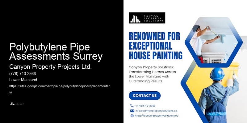 Polybutylene Pipe Removal Polybutylene Pipe Assessments Surrey
