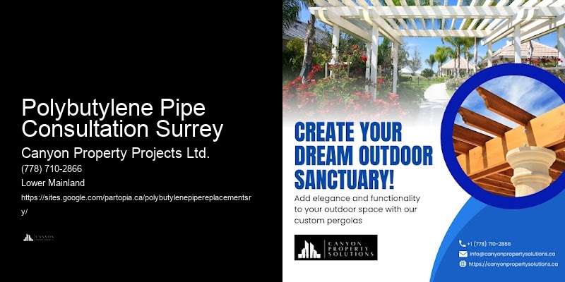 Preventative Polybutylene Pipe Services Polybutylene Pipe Consultation Surrey