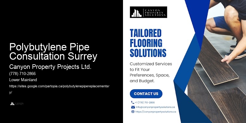 Polybutylene Pipe Consultation Surrey Polybutylene Plumbing Services