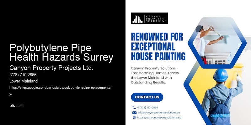 Advanced Polybutylene Pipe Replacement Solutions Polybutylene Pipe Health Hazards Surrey