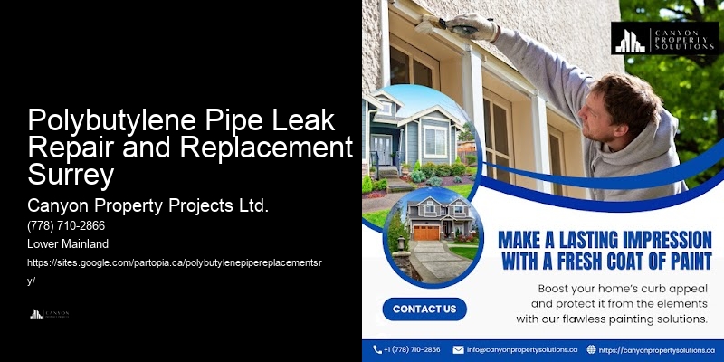 Polybutylene Pipe Replacement Solutions for Homes Polybutylene Pipe Leak Repair and Replacement Surrey