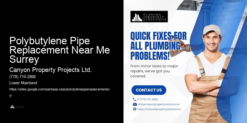 Polybutylene Pipe Replacement Near Me Surrey