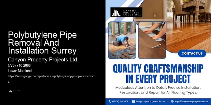 Reliable Polybutylene Pipe Replacement and Repair Near Me