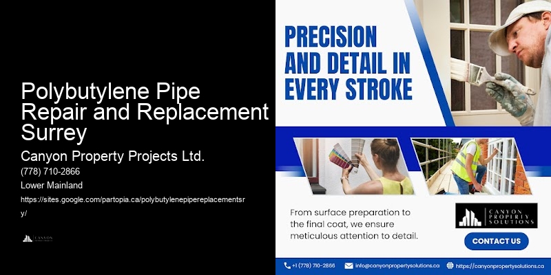 Trusted Polybutylene Pipe Contractors Polybutylene Pipe Repair and Replacement Surrey