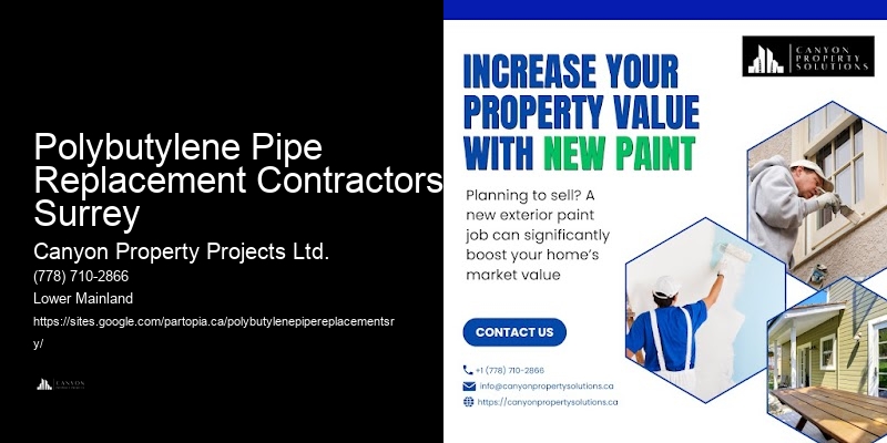 Preventative Polybutylene Pipe Upgrades Polybutylene Pipe Replacement Contractors Surrey