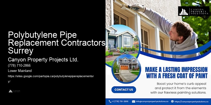 Polybutylene Pipe Replacement Services for Commercial Buildings
