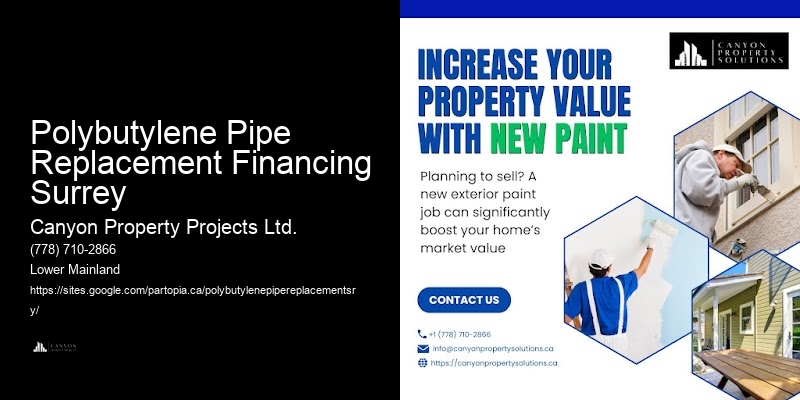 Affordable Polybutylene Pipe Replacement Plans Polybutylene Pipe Replacement Financing Surrey